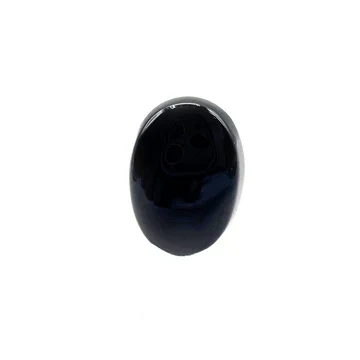 Natural Black Agate Aqeeq 5.95 carat