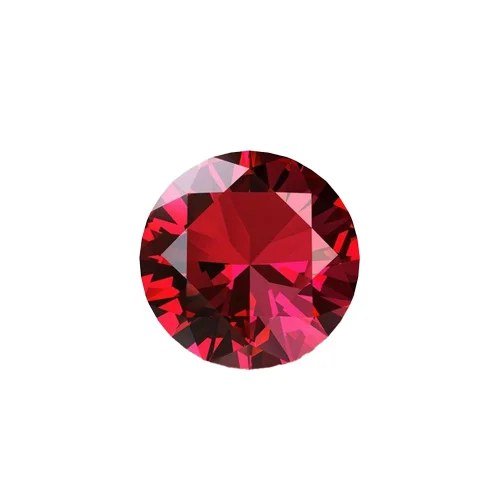 Ruby No. 61, natural ruby photographed in daylight