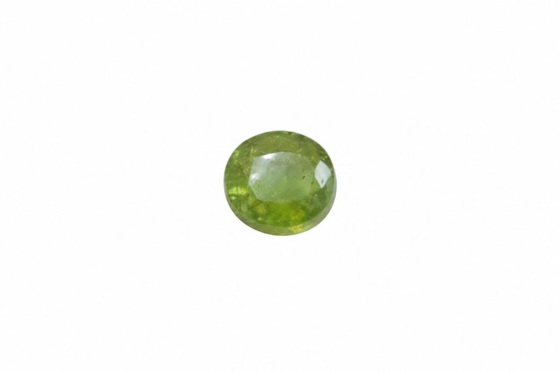 Peridot No. 12, natural peridot photographed in daylight