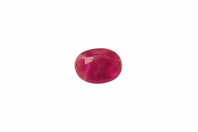 Ruby No. 11, natural ruby photographed in daylight