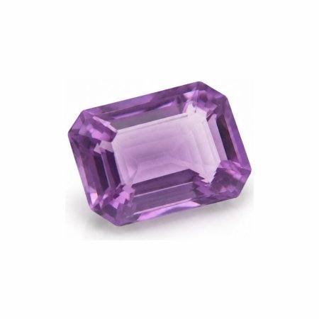 Natural Amethyst Emerald Cut